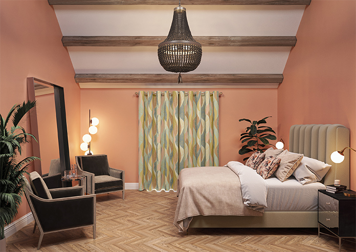 Anthurium, Caramel - Made to Measure Curtains - Image 14